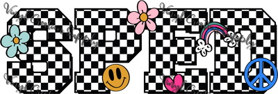 SPED Checkered - Vinyl Creation Supply