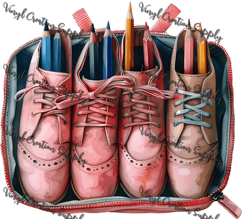 Shoes Pencils - Vinyl Creation Supply