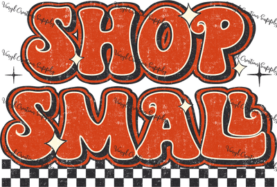 Shop Small Red - Vinyl Creation Supply