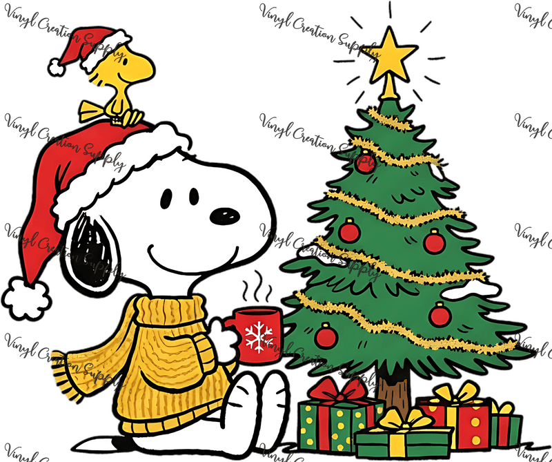 Snoopy Christmas 1 - Vinyl Creation Supply
