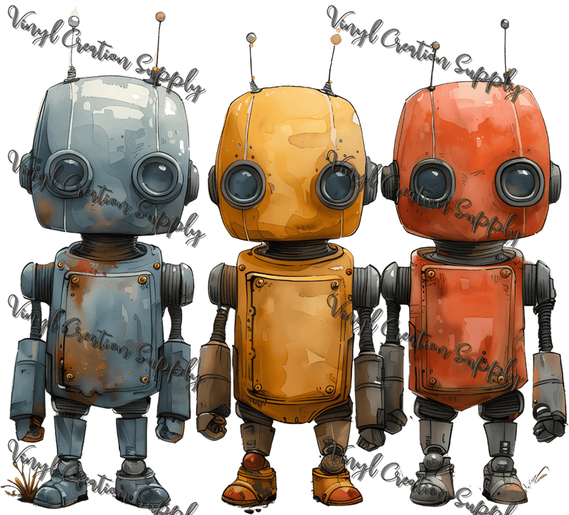 Space Robots - Vinyl Creation Supply