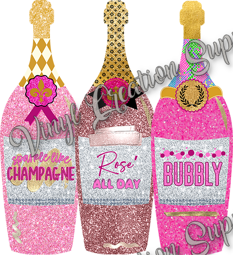 Sparkly Glitter Champagne
