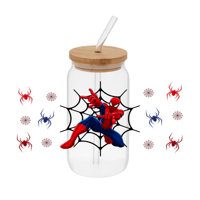 Spidey Man– Printed Libby Wrap (9.5" x 4.3" UV DTF) - Vinyl Creation Supply