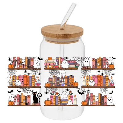 Spooky Book Shelves - Vinyl Creation Supply