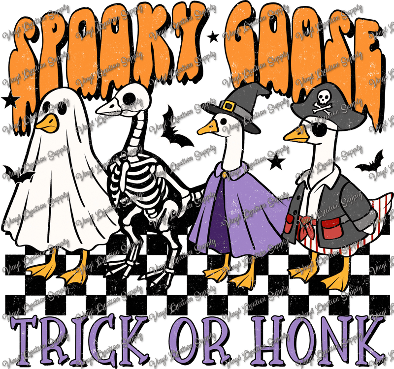 Spooky Goose - Vinyl Creation Supply