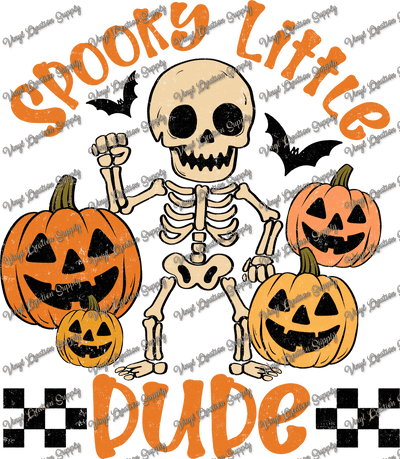 Spooky Little Dude Skeleton - Vinyl Creation Supply