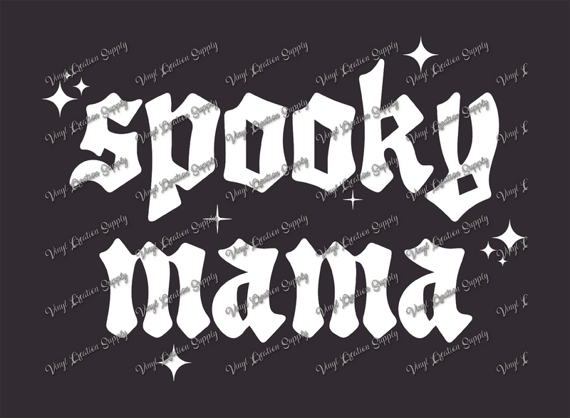 Spooky Mama White