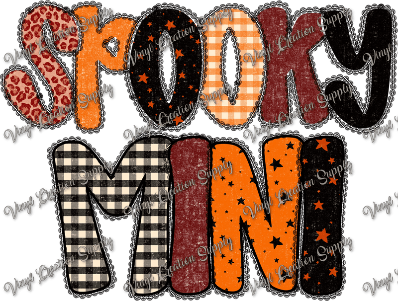Spooky Mini - Vinyl Creation Supply