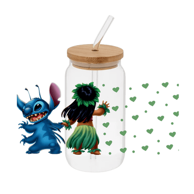 Stitch Green– Printed Libby Wrap (9.5" x 4.3" UV DTF) - Vinyl Creation Supply