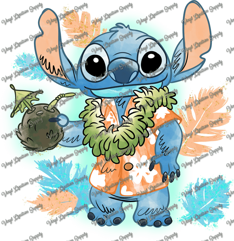 Stitch Hawaiian 2 - Vinyl Creation Supply