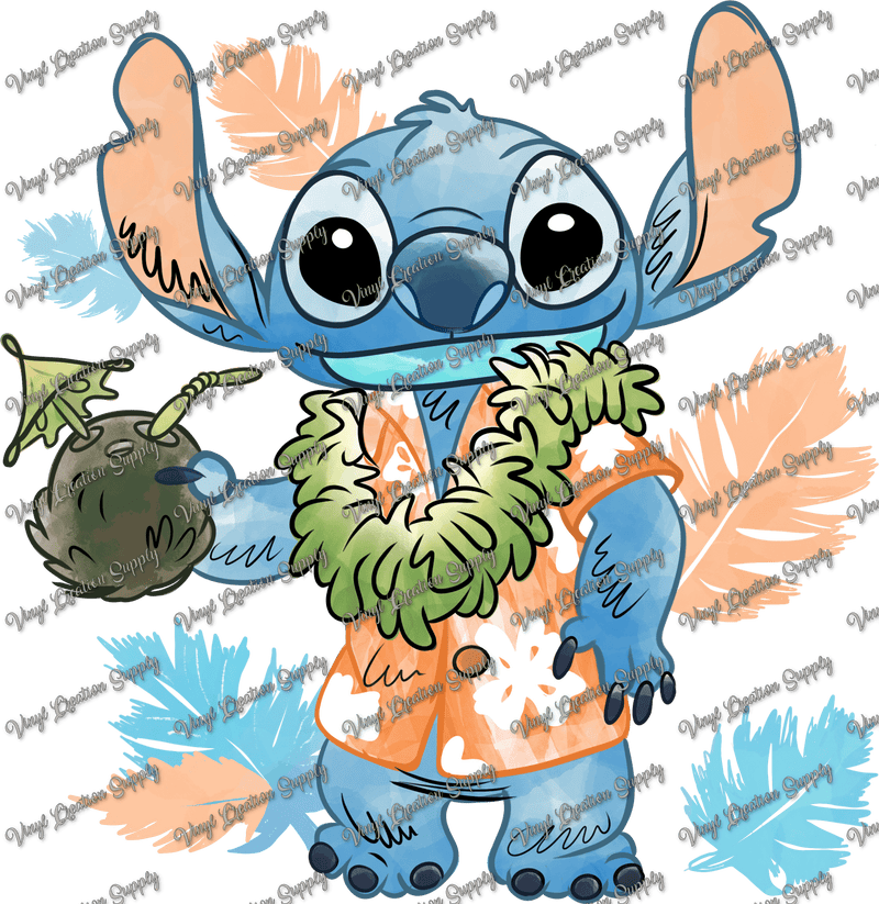 Stitch Hawaiian 5 - Vinyl Creation Supply