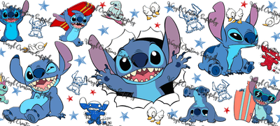 Stitch 1– Printed Libby Wrap (9.5" x 4.3" UV DTF) - Vinyl Creation Supply