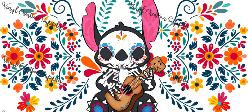 Stitch Dia De Muertos - Vinyl Creation Supply