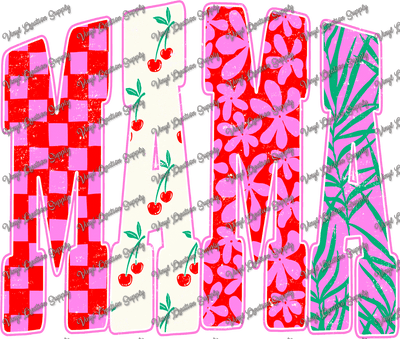 Super Mama Pink Distressed - Vinyl Creation Supply