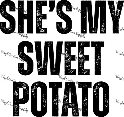 Sweet Potato Black - Vinyl Creation Supply
