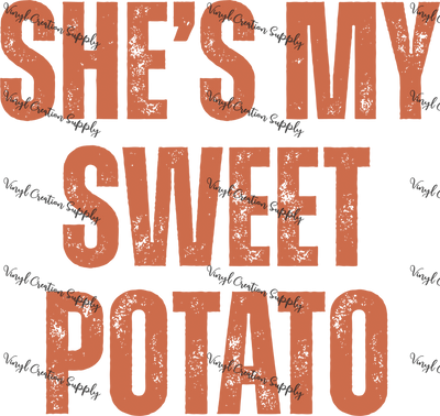 Sweet Potato Orange - Vinyl Creation Supply