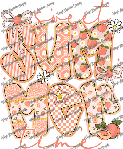 Sweet Summertime Peach - Vinyl Creation Supply