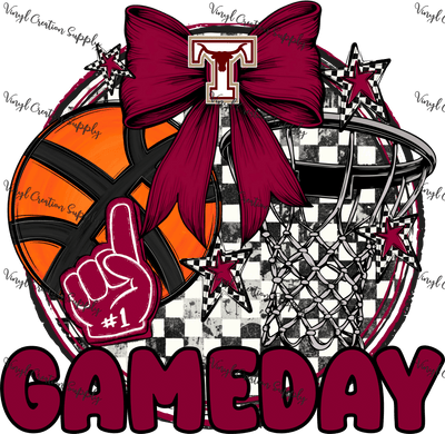 Tarkington Basketball Gameday - Vinyl Creation Supply