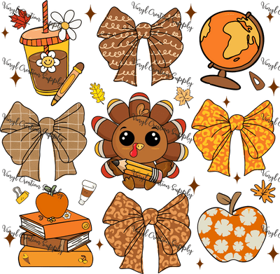 Teacher Thanksgiving Collage - Vinyl Creation Supply