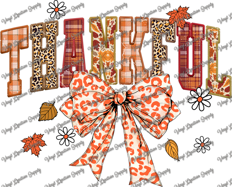 Thankful Bow Leopard