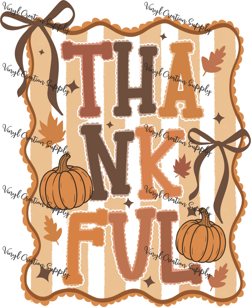 Thankful Frame Combo - Vinyl Creation Supply