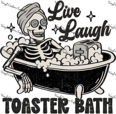 Toaster Bath - Vinyl Creation Supply