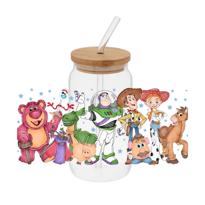 Toy Story 1– Printed Libby Wrap (9.5" x 4.3" UV DTF) - Vinyl Creation Supply