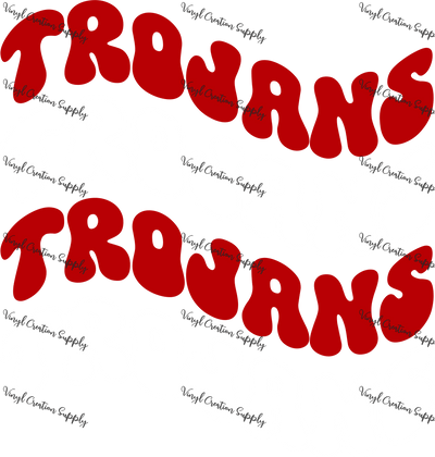 Trojans x4 Wave - Vinyl Creation Supply