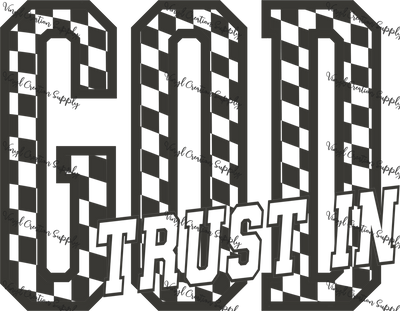 Trust in God Grey - Vinyl Creation Supply