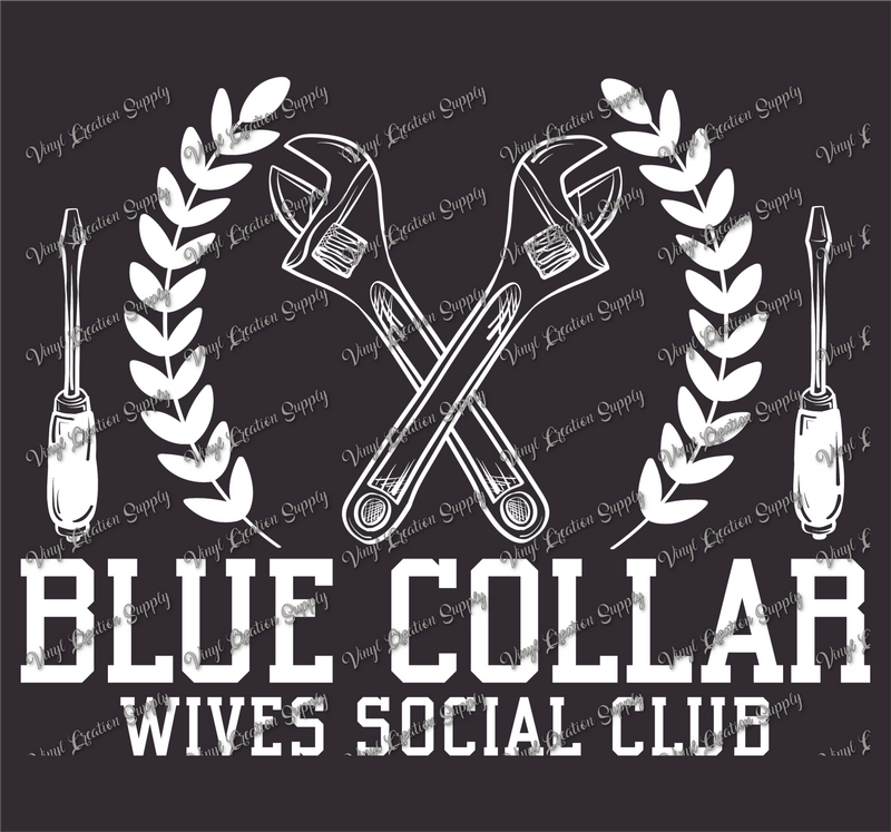 Blue Collar Wives Social Club White