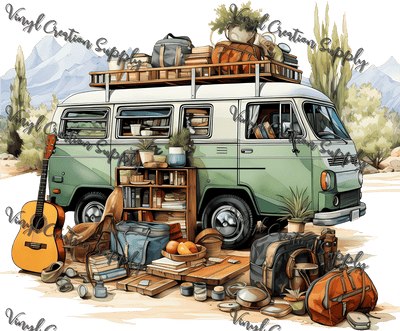 Van Guitar Desert - Vinyl Creation Supply