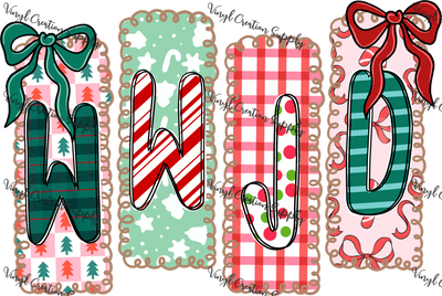 WWJD Coquette Patchwork 2 - Vinyl Creation Supply