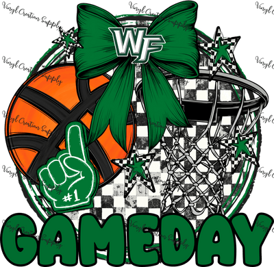 Westfork Basketball Gameday - Vinyl Creation Supply