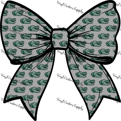 Westfork Gators Logo Bow - Vinyl Creation Supply