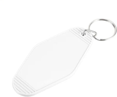 Blank Vintage Hotel Keychains - Vinyl Creation Supply