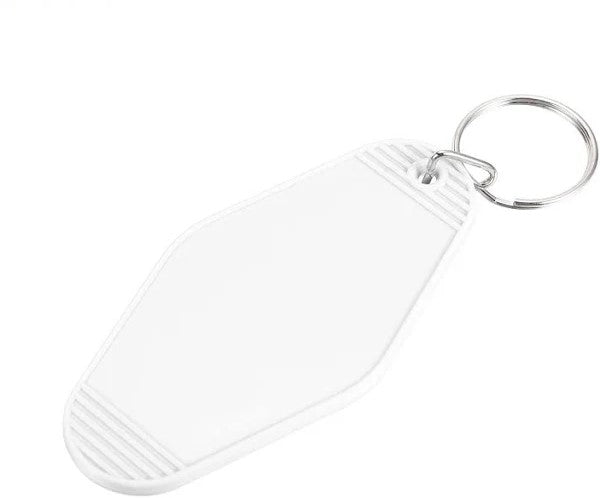 Blank Vintage Hotel Keychains - Vinyl Creation Supply