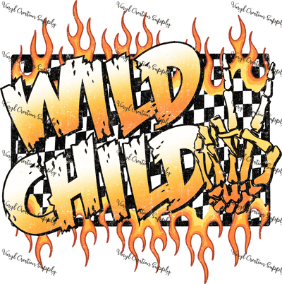 Wild Child Flames - Vinyl Creation Supply