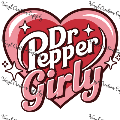 Dr Pepper Girly - Vinyl Creation Supply