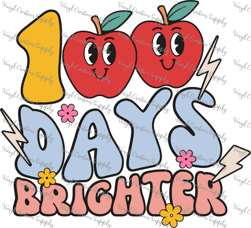 100 Days Brighter Apple