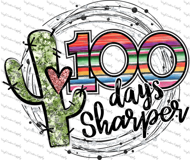 100 Days Sharper Serape