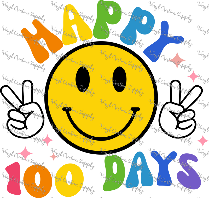 100 Day Smiley