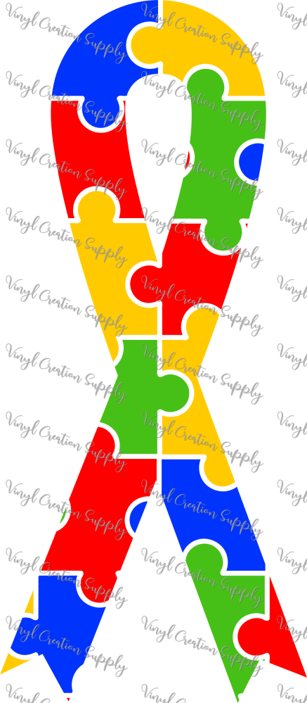 Autism Ribbon Puzzle