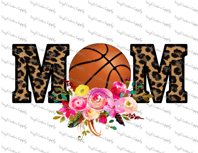 Basketball Mom Leopard