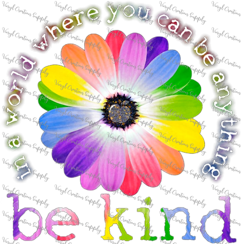 Be Kind Colorful