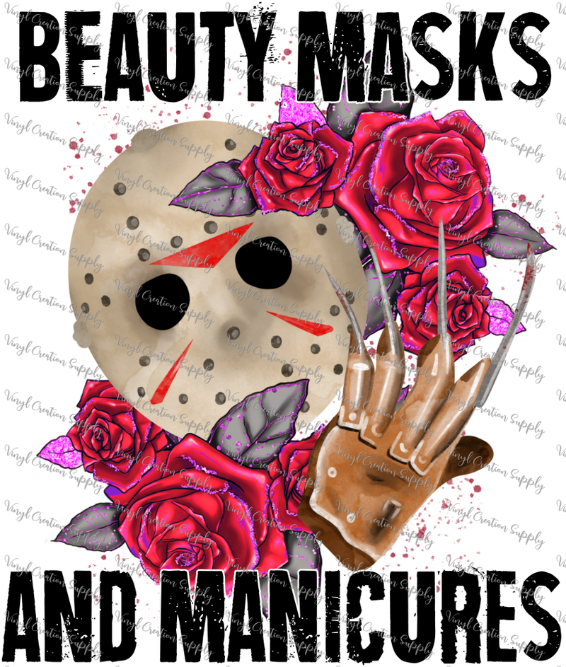 Beauty Masks and Manicures