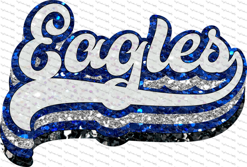 Eagles Retro Glitter