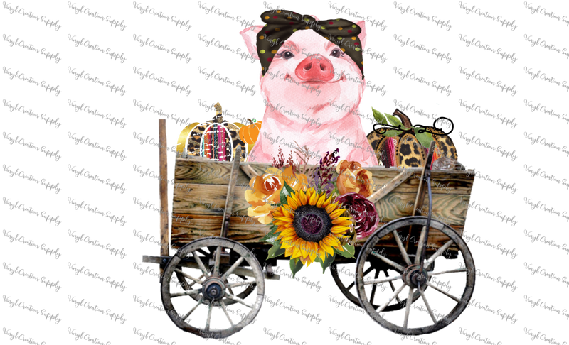 Fall Pig Wagon