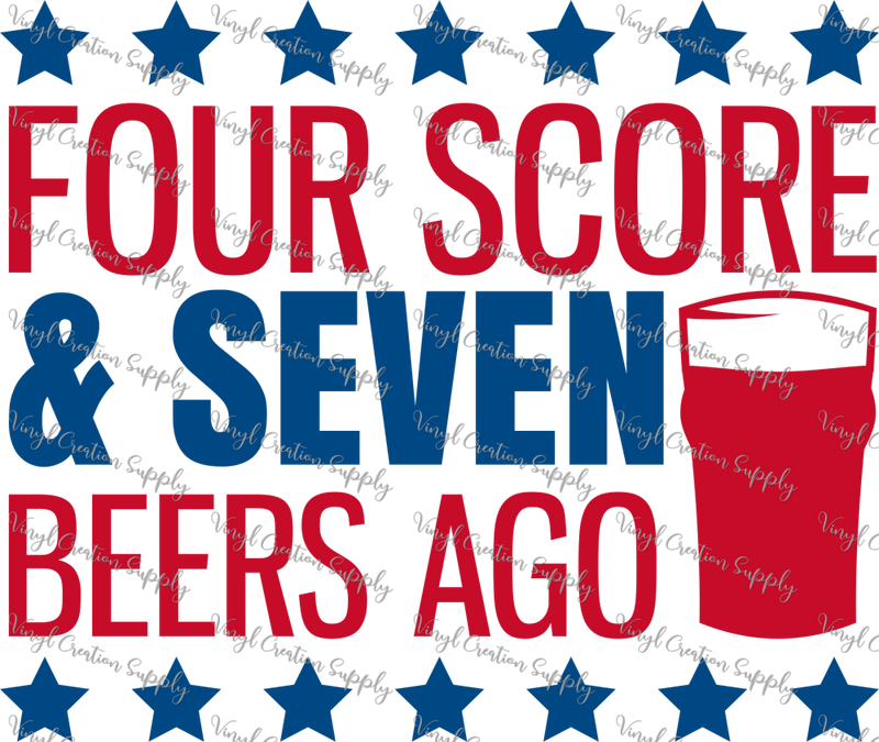 Four Scores & Seven Beers