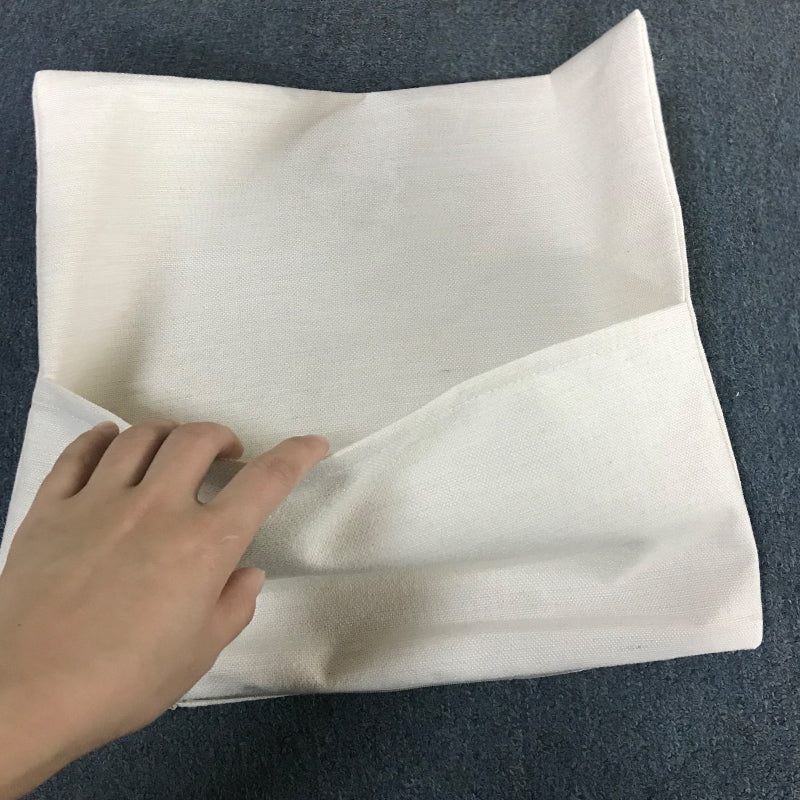 16" Sublimation Linen Pocket Pillowcase
