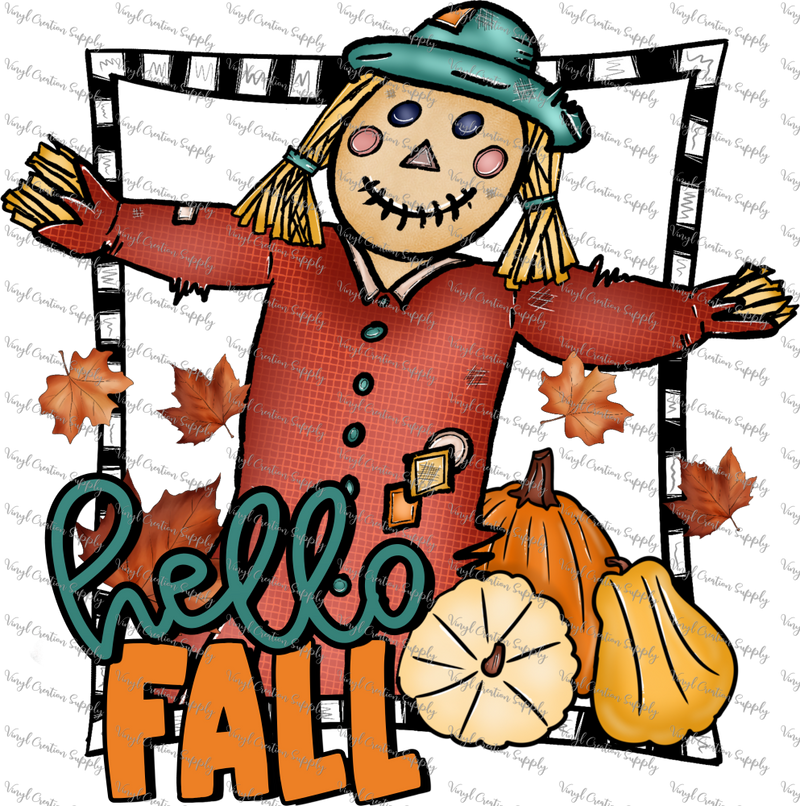 Hello Fall Scarecrow 2